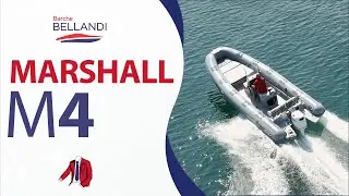 Gommone MARSHALL M4 con motore SUKUZI in prova sul Lago Maggiore // Barche Bellandi