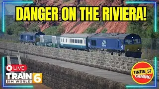 🔴 DANGER ON THE RIVIERA! | TRAIN SIM WORLD 6 CARGO LINE 5 NUCLEAR