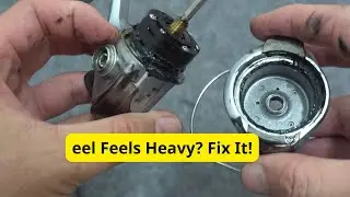 How to Repair Fishing Reel | Shimano Biomaster Maintenance &ndash; Fix Heavy Rotation & Dry Grease Problem