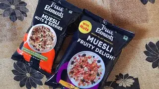 True Elements Nuts and Berries and Fruity Delight Muesli