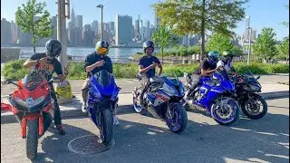 FUN GROUP RIDE W/ @DoubtPlaysCod AND A FEW SUBSCRIBERS! | (S1000RR,GSXR600,R6,R1,NINJA 400)