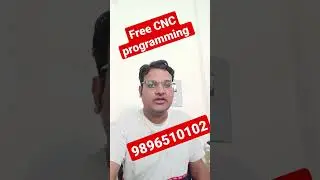 free CNC programming #cnc #cncprogrammingtraining #sigmayouthengineers #shorts