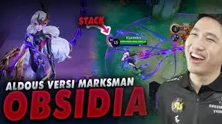 Obsidia HERO BARU MOBILE LEGENDS Gold Lane Terkuat | Obsidia GAMEPLAY TOP GLOBAL RRQ LEMON