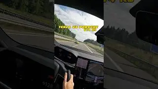 Cheapest Tesla Model S vs Porsche GT4 RS acceleration on German autobahn! Tesla battery 85%