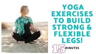 Yoga Exercises for Strong and Flexible Legs | 50+ Older Adult | 15 Minutes | Vicki @ Yoga4man