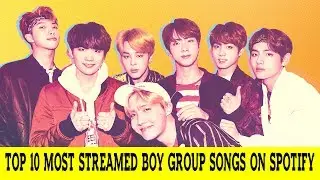 Top 10 Most Streamed Boy Group Songs on Spotify (June 2017)
