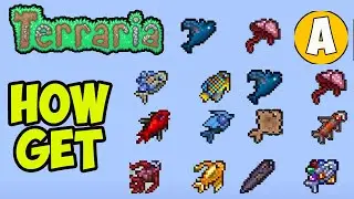 Terraria how to get Quest Fish (EASY) | Terraria 1.4.4.9 fisherman quest