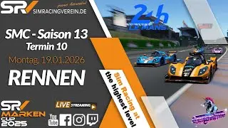 SMC13 | Termin 10 - Le Mans | #ligarennen #010 #simracingverein #assettocorsa #Finale