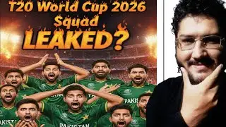 Pakistan Squad Announced for T20 World Cup 2026 🔥 | Fans Can&rsquo;t Believe This!🏷️ Tags 2: