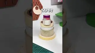 Types of Tapes #shorts #craft