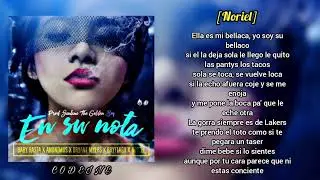 Baby Rasta X Anonimus X Bryant Myers X Noriel X Brytiago - En Su Nota (LETRA)