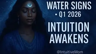 WATER SIGNS &ndash; Q1 2026: &ldquo;Your Intuition Awakens&rdquo; 🌙 Deep Spiritual Upgrade