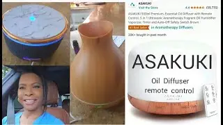 ASAKUKI Oil Diffuser With Timer Cool Mist Humidifier Christmas 2024 Inspiration