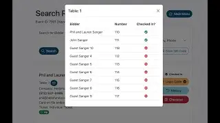 HelloFund Event Night Check In - New Features and Updates