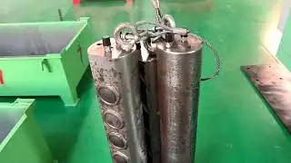 Electric hydraulic rock splitting rod mining mountain blasting rod tunnel stone breaking plunger rod