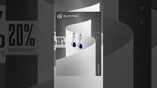 Jewelery poster design tutorial in Adobe Photoshop #graphicdesigner #photoshoptutorial #jewelry
