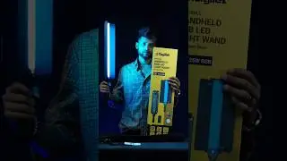Unboxing Portable Handheld RGB LED Light (DSL-25W RGB) by jeet burman #digitekringlight #viral