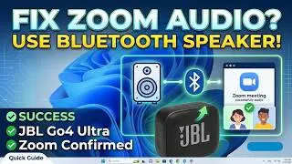 How To Use Bluetooth Speaker In Zoom Meeting &ndash; Easy & Fast Guide