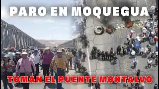 ASI FUE EL PARO REGIONAL MOQUEGUA 2024