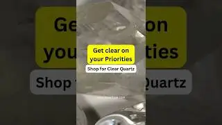Clear Quartz For Clearer Mind #viral #crystalhealing #healing #trending