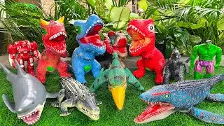 Dinosaurus Jurassic World Dominion: T-rex/ Brachiosaurus/ Skibidi/ Spider-Man/ KingKong/ KingGidorah