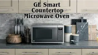 GE Smart Countertop Microwave Oven | Complete with Scan-to-Cook Technology and Wifi-Connectivity