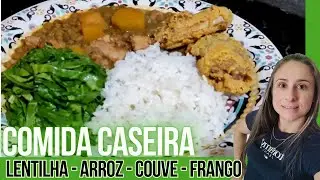 Como fazer lentilha? Comida caseira 