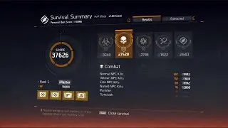 The Division Survival - 2nd Highest kill solo survival ever recorded - 37626 score - Part 1