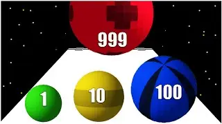 Dancing Road Color Ball run - merge balls run -  Gameplay Walkthrough