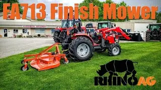 RhinoAG FA713 Rear Finish Mower - 7' Cut Rear Discharge
