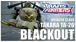 Rewind Review: Takara TA-20 Transformers Animated Voyager Class BLACKOUT Review