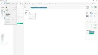 Removing the Sort Icon in Tableau