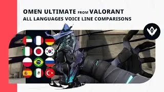 Omen - Ultimate Voice Lines - All Languages | Valorant
