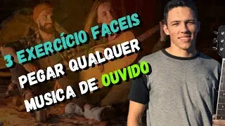 3 Exercícios vencedores para tocar violão de ouvido