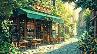 🌸 Ghibli Coffee & Spring Morning Lofi ☕️ Peaceful & Relaxing Day | Study / Work | Gentle Piano Music
