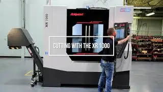 Cutting with the Bridgeport XR 1000