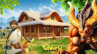 BUILDING NEW HOUSE FOR MY PALS | PALWORLD #3