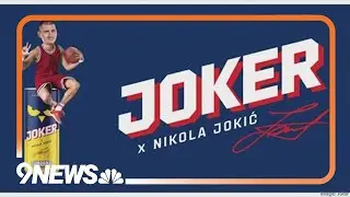 Nuggets star featured on the can of a new energy drink