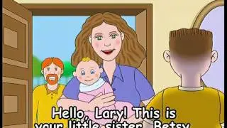 A new family member! Let's watch a video! Знакомимся с английской семьёй!