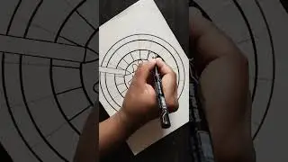 Holi Special Mandala Art #trending  #shorts  #art  #drawing  #viral  #holi #youtubeshorts