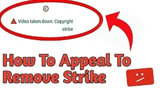 How To Appeal Youtube Video Removed | Youtube Video Take Down How To Appeal