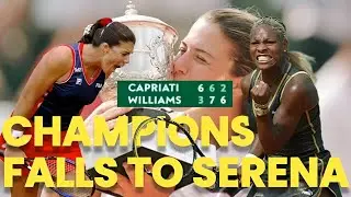 14 Times Serena Williams Took Down Defending Champions | SERENA WILLIAMS FANS