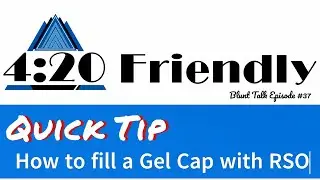 How to fill a gel cap with RSO