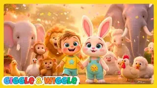 Animal Sounds for Kids | Learn Farm & Wild Animals for Kids🐮🐶🦁 | Baby Leo & Sunny Bunny