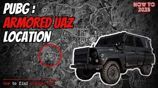 PUBG PC: HOW TO FIND ARMORED UAZ?! | THE BEST WAY 🔥