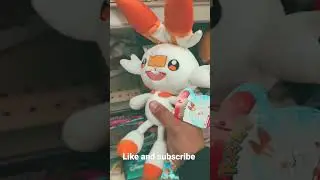 Pokemon scorbunny plush/ HEB plus