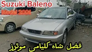 Suzuki Baleno 2001 Review | Best Budget Sedan | Fazal Shah Kalyami Motors Rawalpindi