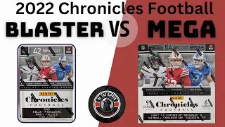 🔥 NFL FOOTBALL CARDS OPENING!!  🏈2022 Panini Chronicles Football Blaster Box vs Mega Box!!