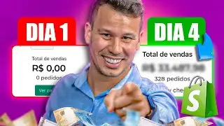 TESTEI DROPSHIPPING POR 4 DIAS | MOSTREI TUDO!!