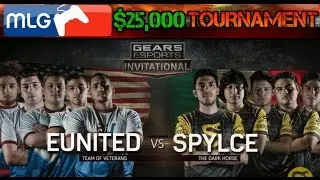 GEARS OF WAR 4 | eSPORTS INVITATIONAL | MATCH 01  | EUNITED vs SPYLCE